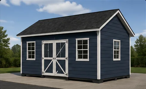 Garden shed configuration preview